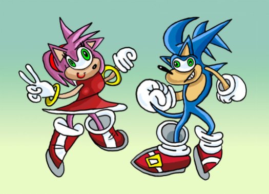 sonic_and_amy_by_erickuns-d4u7kry